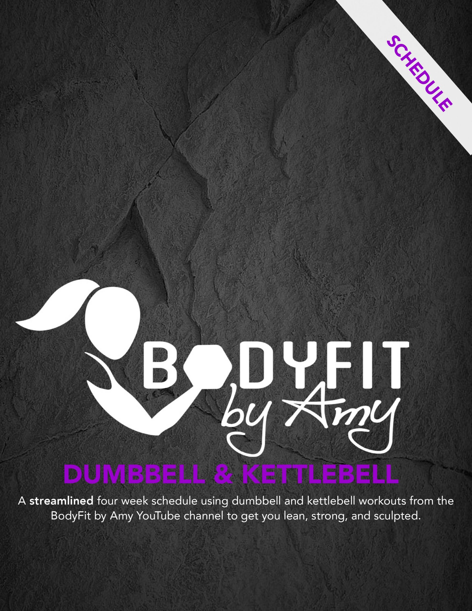 Usikker forfriskende Ekstremt vigtigt Dumbbell & Kettlebell Program - Bodyfit by Amy