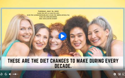 These are the diet changes to make during every decade